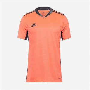 adidas Adipro 20 Goalkeeper SS Jersey Goalkeeper Signal Coral/Black Mens Small - Third Coast Soccer