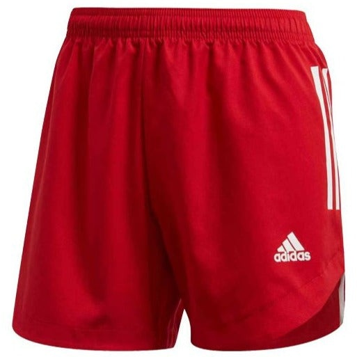 adidas Women's Condivo 21 Short - Red/White apparel closeout - Third Coast Soccer