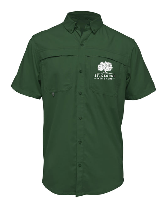 St. George Men's Club Short-Sleeve Fishing Shirt