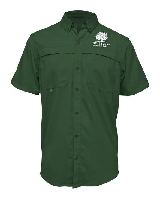St. George Men's Club Short-Sleeve Fishing Shirt