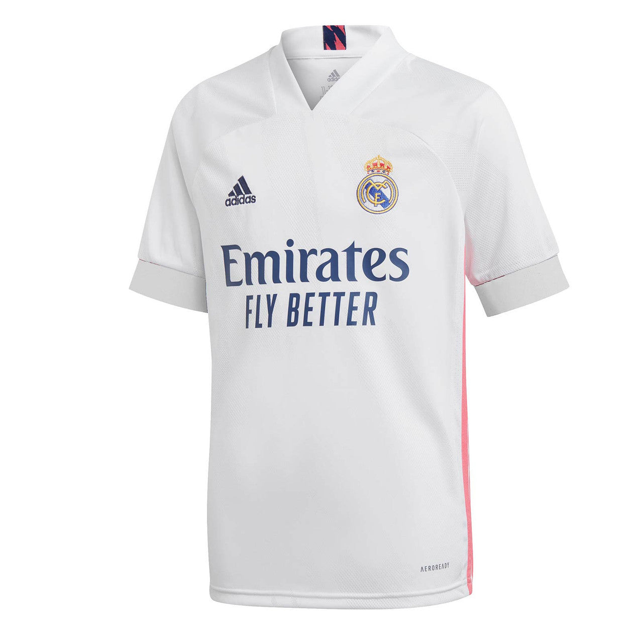 adidas Real Madrid Youth Home Jersey 20/21 Club Replica Youth Small White/White - Third Coast Soccer