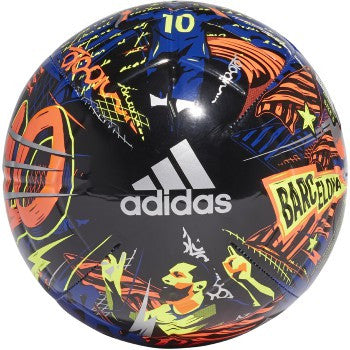 adidas Messi Club Ball - Team Royal Blue/Black Balls Blue/Black/Solar Yellow Size 5 - Third Coast Soccer