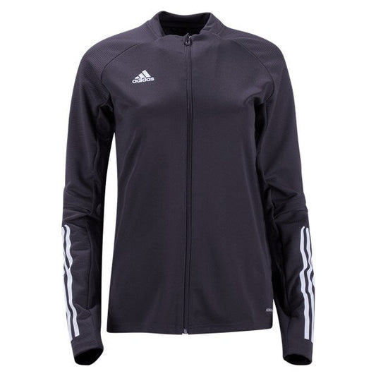 adidas Women's Condivo 20 Training Jacket - Black/White apparel closeout - Third Coast Soccer