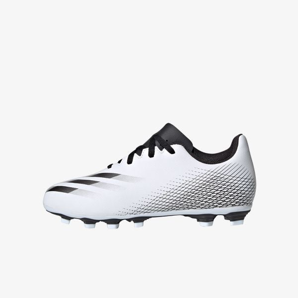 adidas X Ghosted.4 FG Junior Youth Firm Ground Youth 10.5 White/Black - Third Coast Soccer