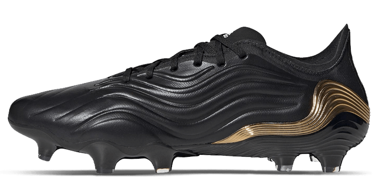 adidas Copa Sense.1 Fg - Black/Gold Mens Footwear Core Black/White/Gold Metallic Mens 7 - Third Coast Soccer