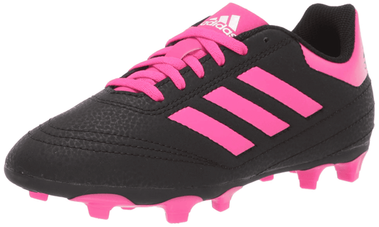 adidas Junior Goletto VI FG - Black/Shock Pink/White Youth Footwear   - Third Coast Soccer