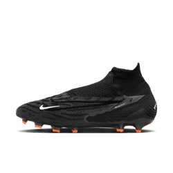 Nike Gripknit Phantom Gx Elite Dynamic Fit FG - Black/White Mens Footwear Black/White/Dk Smoke Grey Mens 8 - Third Coast Soccer
