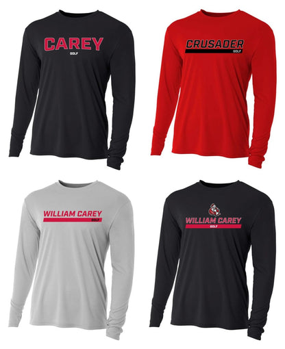 WCU Golf Youth Long-Sleeve Performance Shirt WCU Golf   - Third Coast Soccer