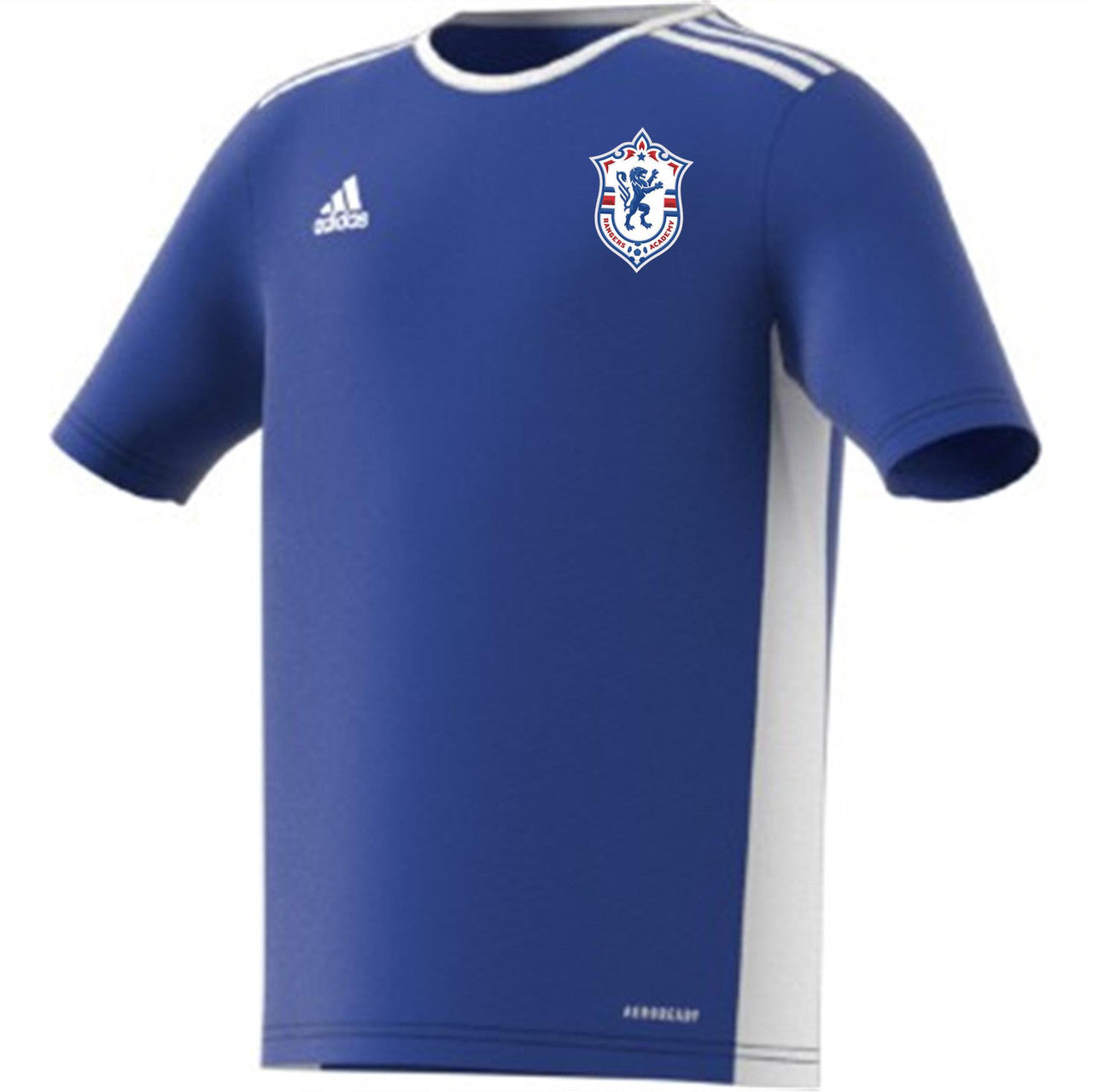 adidas Daphne Strike Entrada 18 Jersey - Bold Blue/White Daphne Strike Soccer Club Mens Small Bold Blue/White - Third Coast Soccer