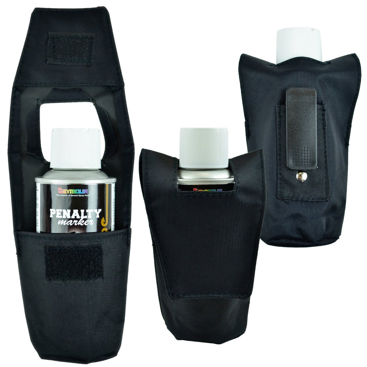 Referee Vanishing Foam Spray Holster Clip Referee Accessories Black  - Third Coast Soccer