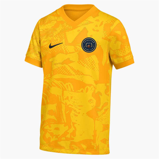 Nike LFC Precision VII GK Jersey - Gold Livingston Futbol Club Yellow Youth Small - Third Coast Soccer