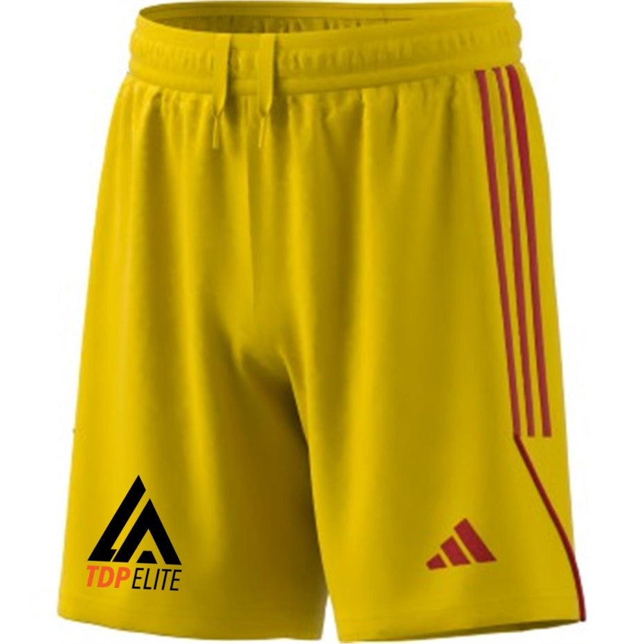 adidas LATDP Elite Youth Tiro 23 Short - Yellow LA TDP Elite   - Third Coast Soccer