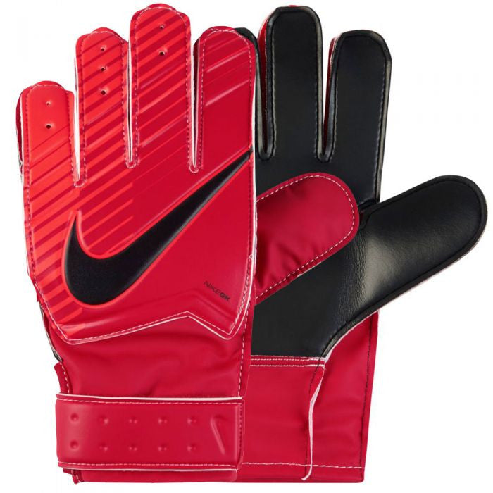 Nike Junior Goalkeeper Match Glove Gloves University Red/Crimson/Black 8 - Third Coast Soccer