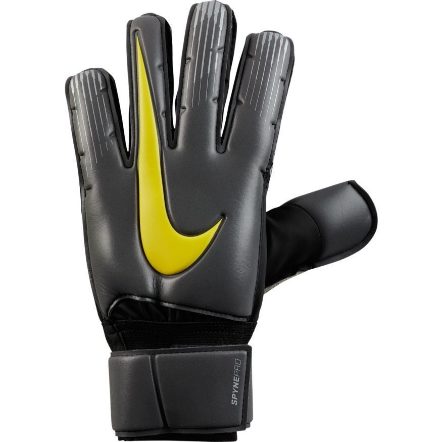 Nike Spyne Pro GK Glove - Anthracite/Black/Opti Yellow Gloves Size 11 Anthracite/Black/Opti Yellow - Third Coast Soccer