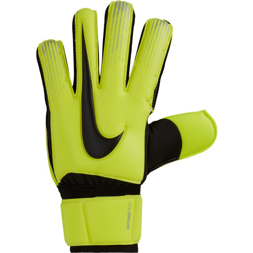 Nike Spyne Pro GK Glove - Volt/Black Gloves Volt/Black Size 11 - Third Coast Soccer
