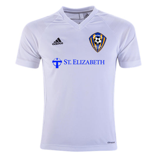 Adidas GSC Youth Tiro 17 Jersey - White Gonzales Soccer Club Youth X-Small White - Third Coast Soccer