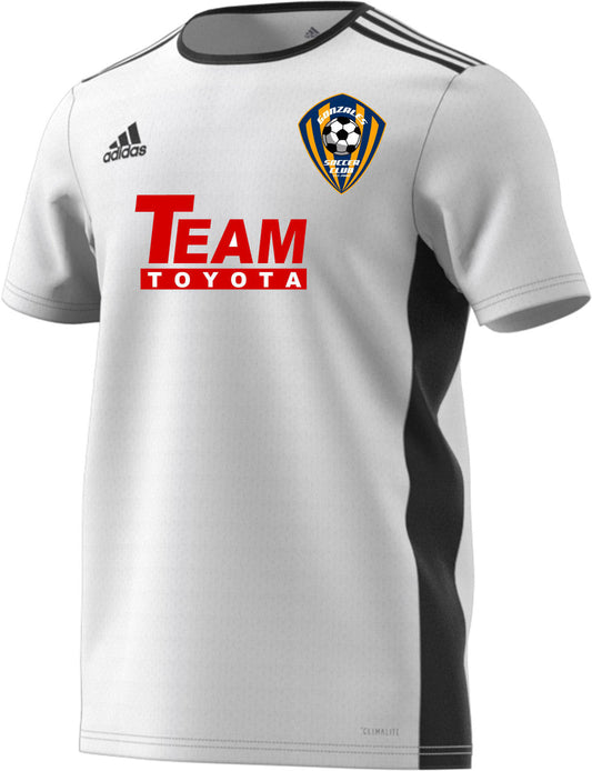adidas GSC Entrada 18 Recreational Jersey - White GSC Rec Mens Small White/Black - Third Coast Soccer