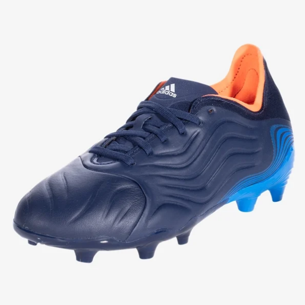 Adidas Copa Sense .1 FG Jr - Team Navy Blue/White/Blue Rush Youth Footwear   - Third Coast Soccer