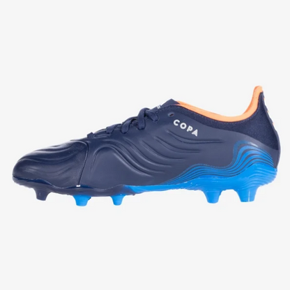 Adidas Copa Sense .1 FG Jr - Team Navy Blue/White/Blue Rush Youth Footwear   - Third Coast Soccer