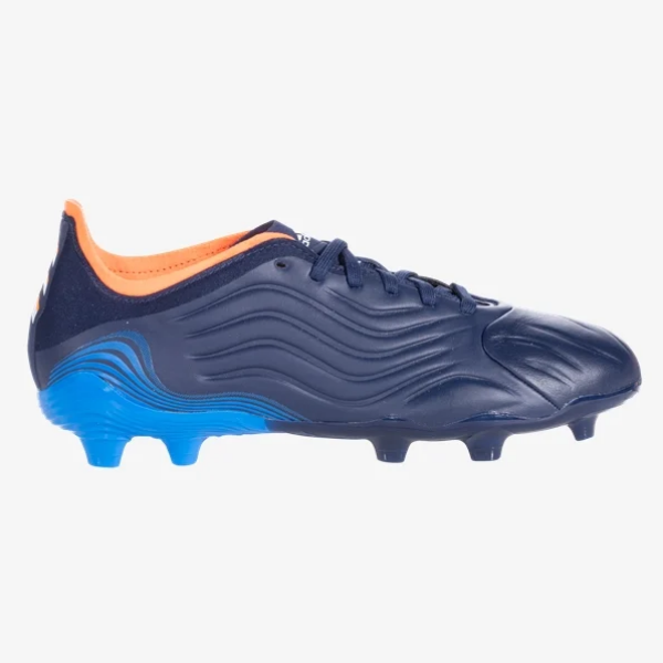 Adidas Copa Sense .1 FG Jr - Team Navy Blue/White/Blue Rush Youth Footwear   - Third Coast Soccer