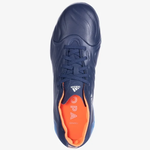 Adidas Copa Sense .1 FG Jr - Team Navy Blue/White/Blue Rush Youth Footwear   - Third Coast Soccer