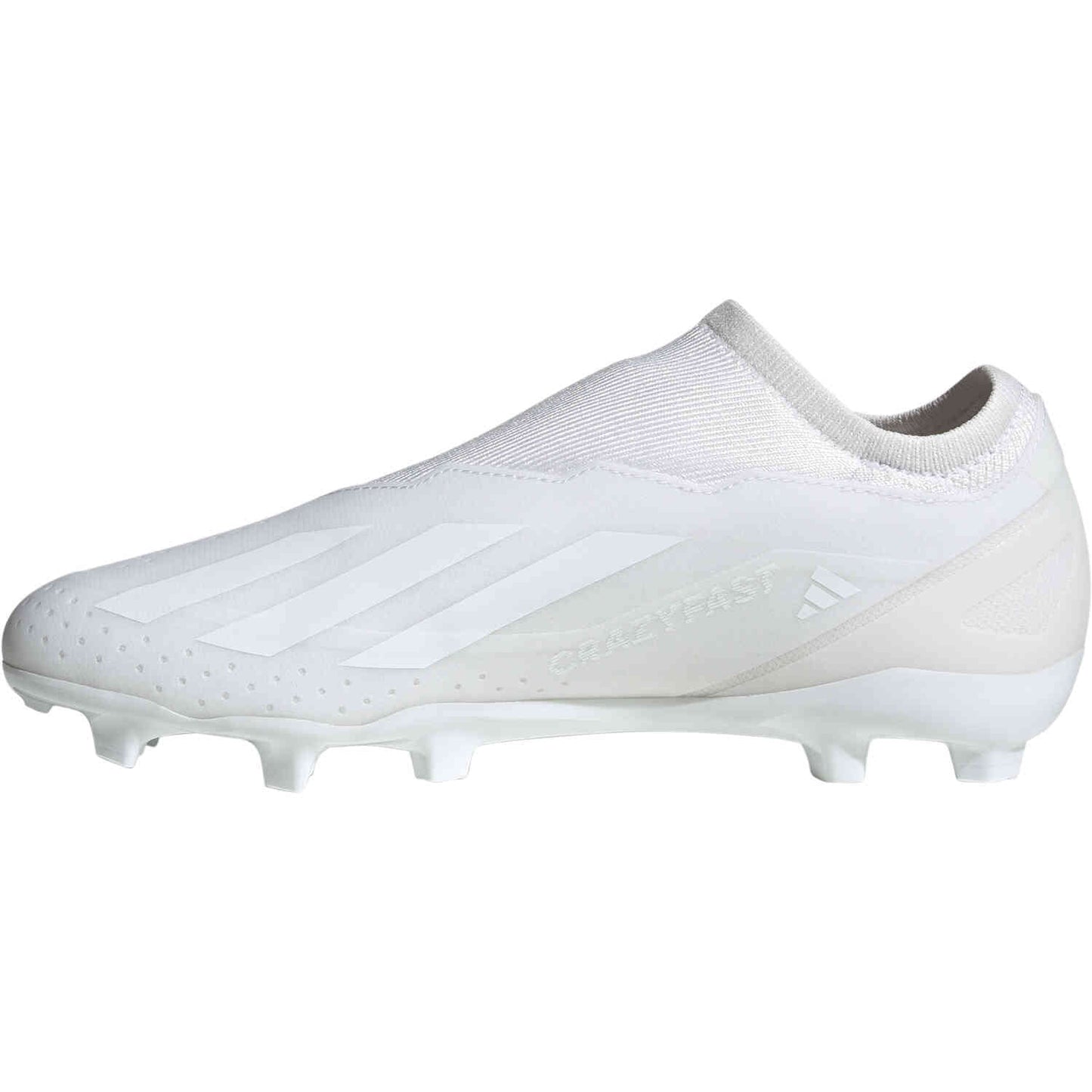 adidas X Crazyfast.3 Laceless FG - Feather White Men's Footwear Closeout - Third Coast Soccer