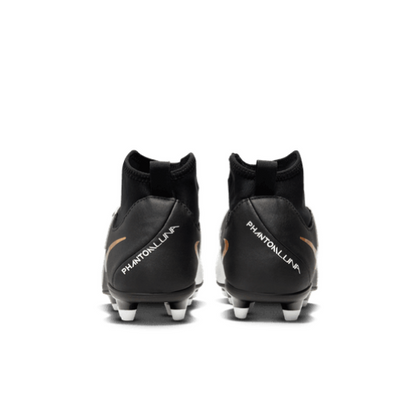 Nike Junior Phantom Luna II Club FG - White/Black/Metallic Gold Youth Footwear   - Third Coast Soccer