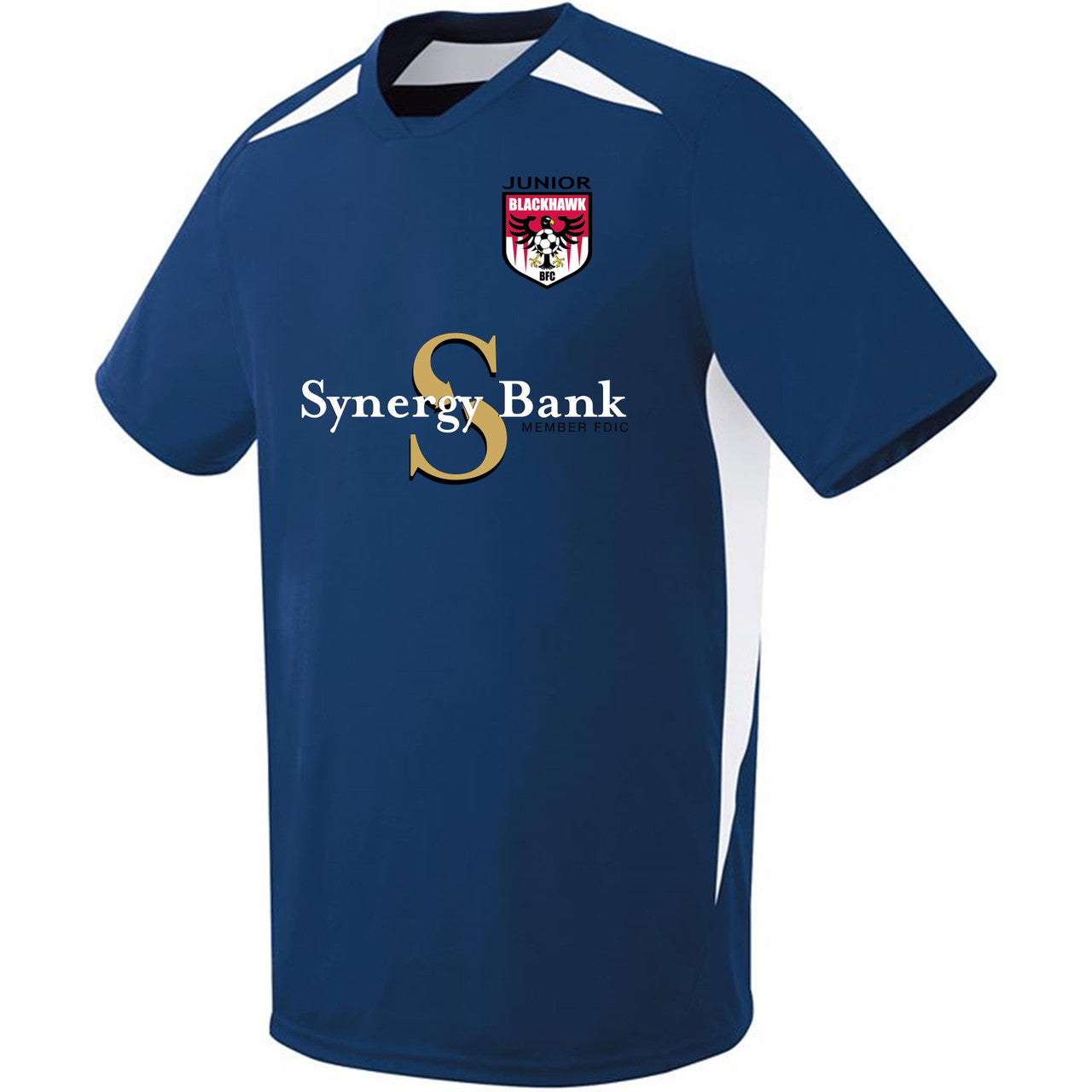High Five HTSA Youth Hawk Academy Jersey Houma Terrebonne SA Navy Youth Small - Third Coast Soccer