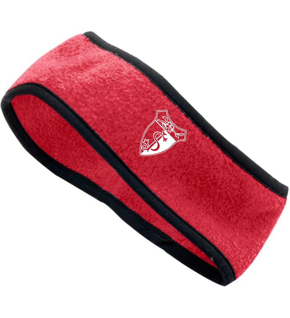 SJA Chill Fleece Headband St. Joesphs Academy Red  - Third Coast Soccer