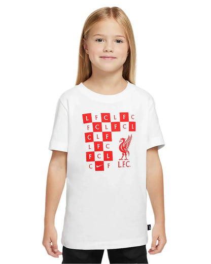 Nike Youth Liverpool FC Checkered Tee Club Replica Closeout - Third Coast Soccer