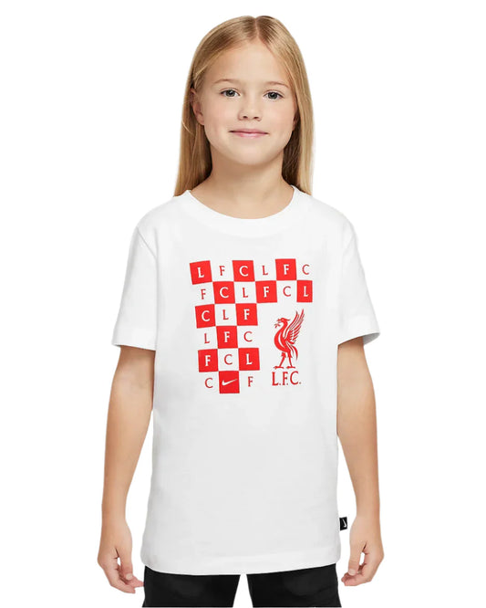 Nike Youth Liverpool FC Checkered Tee Club Replica Closeout - Third Coast Soccer