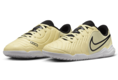 Nike Junior Tiempo Legend 10 Club IC - Lemonade/Black Youth Footwear Lemonade/Black Youth 1 - Third Coast Soccer