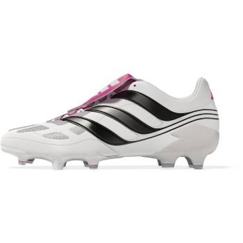 Adidas Predator Precision.1 FG - White/Core Black/Shock Pink Mens Firm Ground Mens 8.5 Feather White/Black/Shock Pink - Third Coast Soccer