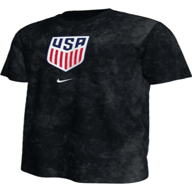 Nike USMNT Crest Tee - Anthracite International Replica Mens Small Anthracite/Black/White - Third Coast Soccer