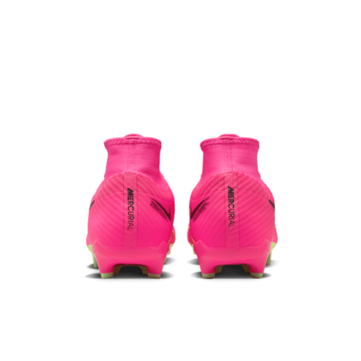 Nike Zoom Mercurial Superfly 9 Academy MG - Pink Blast/Volt Men's Footwear Closeout   - Third Coast Soccer