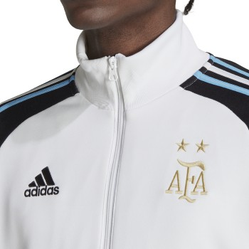 adidas Argentina 3-Stripe Track Top International Replica Closeout   - Third Coast Soccer