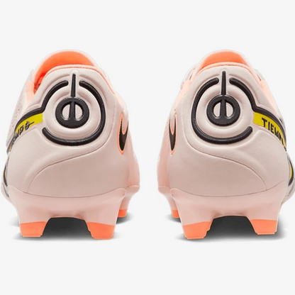 Nike Tiempo Legend 9 Elite FG - Guava Ice/Yellow Strike/Sunset Men's Footwear Closeout   - Third Coast Soccer