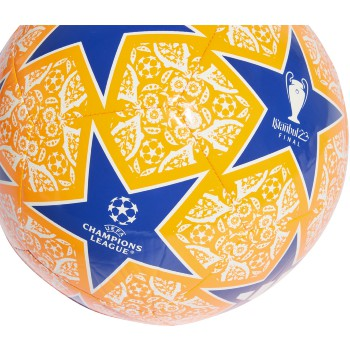 adidas UCL Club Ball - Solar Orange/White/Team Blue Equipment Solar Orange/White/Team Royal Size 4 - Third Coast Soccer
