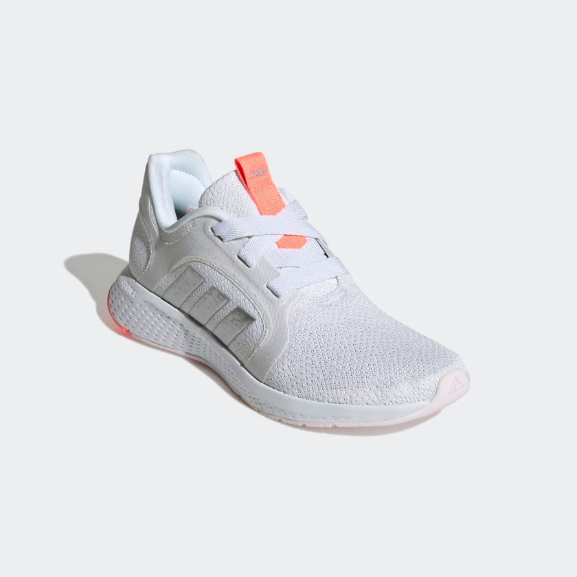 adidas Women's Edge Lux 5 -  Cloud White/Acid Red Womens Footwear Cloud White Womens 6 - Third Coast Soccer