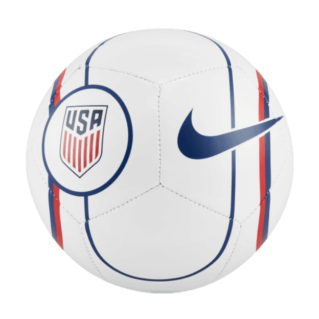 Nike USA Skills Ball - White Balls White/Speed Red/Loyal Blue Size 1 - Third Coast Soccer