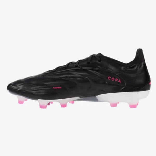 adidas Copa Pure.1 FG - Black/White/Shock Pink Men's Footwear Closeout   - Third Coast Soccer