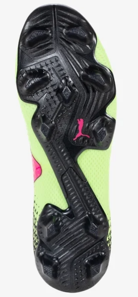 Puma Future Ultimate Tricks FG/AG - Black/Ravish/Fast Yellow Mens Footwear   - Third Coast Soccer