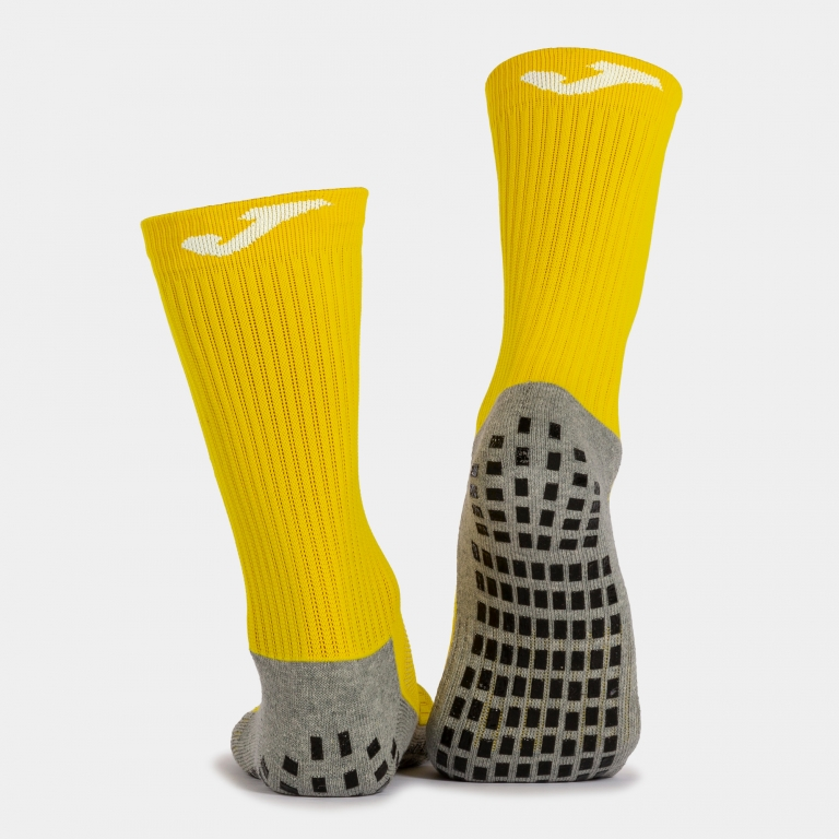 Joma Anti-Slip Grip Socks - Yellow Socks Yellow Medium (6.5-8.5) - Third Coast Soccer