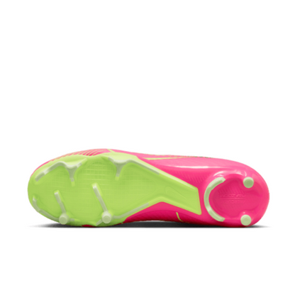 Nike Zoom Mercurial Superfly 9 Academy MG - Pink Blast/Volt Men's Footwear Closeout   - Third Coast Soccer