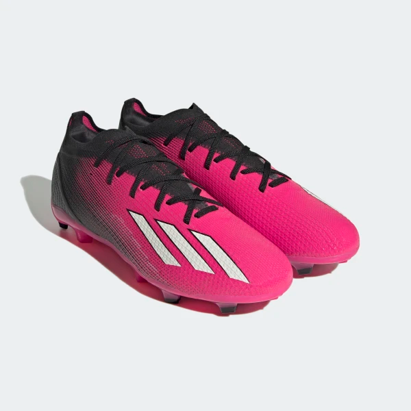 adidas X Speedportal.2 FG - Shock Pink/Zero Metallic/Black Mens Footwear Team Shock Pink/Met Silver/Blk Mens 6.5 - Third Coast Soccer