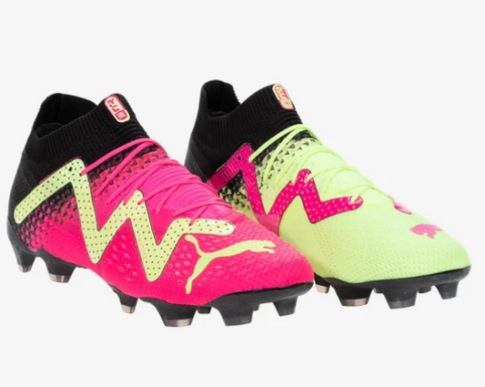 Puma Future Ultimate Tricks FG/AG - Black/Ravish/Fast Yellow Mens Footwear Black/Ravish/Fast Yellow Mens 6.5 - Third Coast Soccer