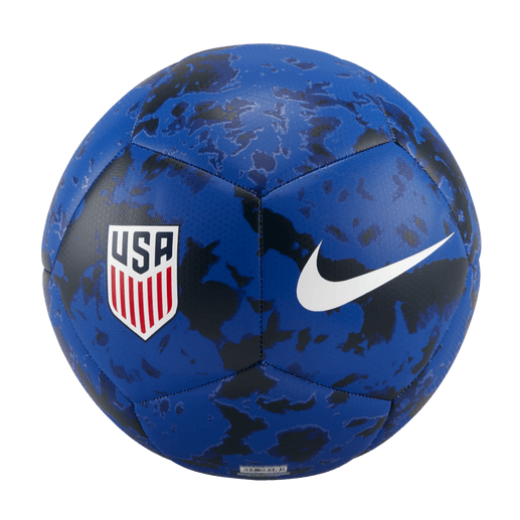 Nike USA Pitch Ball - Bright Blue/Dark Obsidian Balls Bright Blue/Dark Obsidian/White Size 5 - Third Coast Soccer