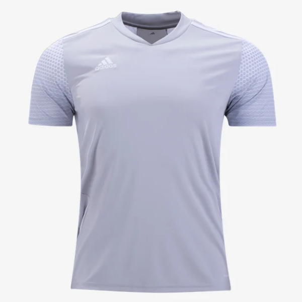 adidas Youth Regista 20 Jersey - Light Grey/White Jerseys Team Light Grey/White Youth Small - Third Coast Soccer