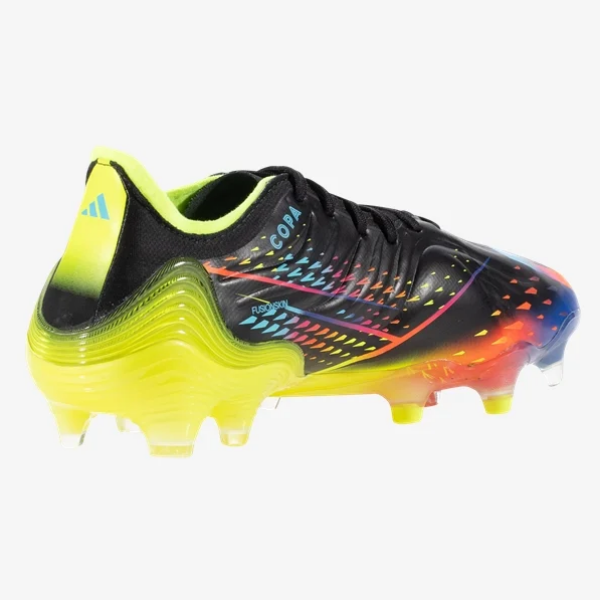 Adidas Copa Sense.1 FG - Black/Bright Cyan/Solar Yellow Mens Footwear Mens 8.5 Black/Bright Cyan/Solar Yell - Third Coast Soccer