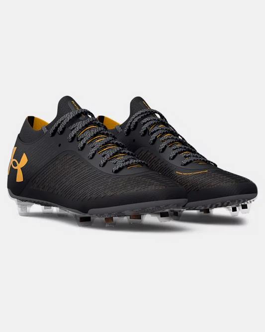 Under Armour Shadow Pro FG -  Black/White/Orange Mens Footwear Black/White/Orange Mens 8 - Third Coast Soccer